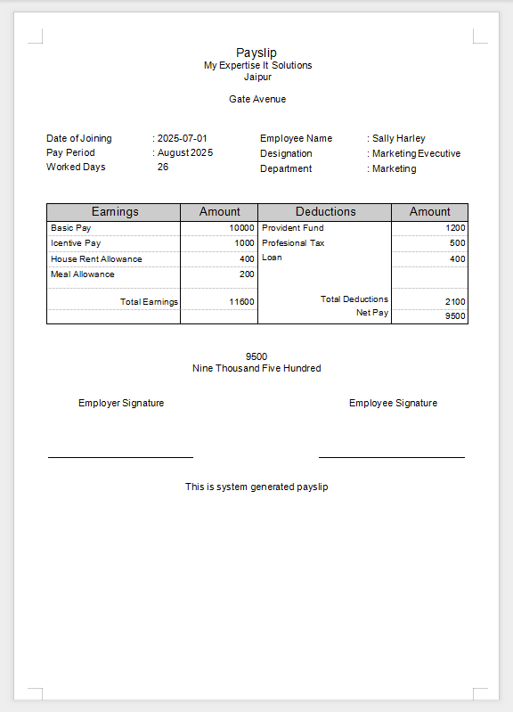 Grid 1 Template Preview
