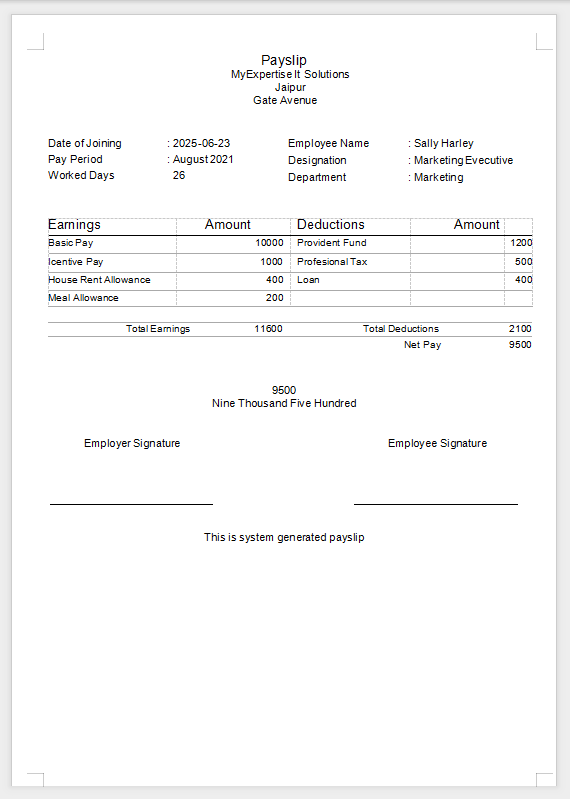 Grid 1 Template Preview